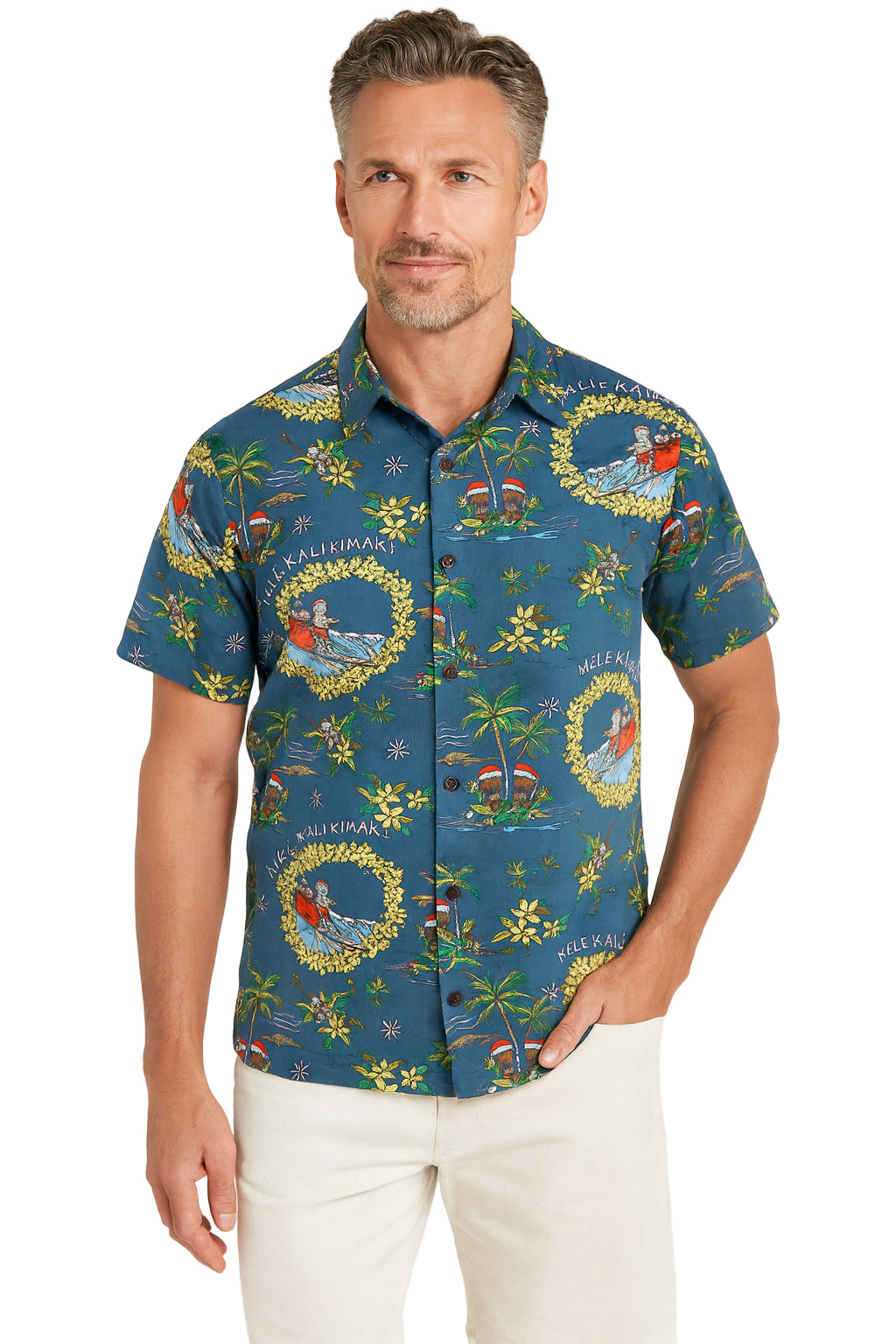 Mele Kalikimaka - Christmas Aloha Shirt by Waterman