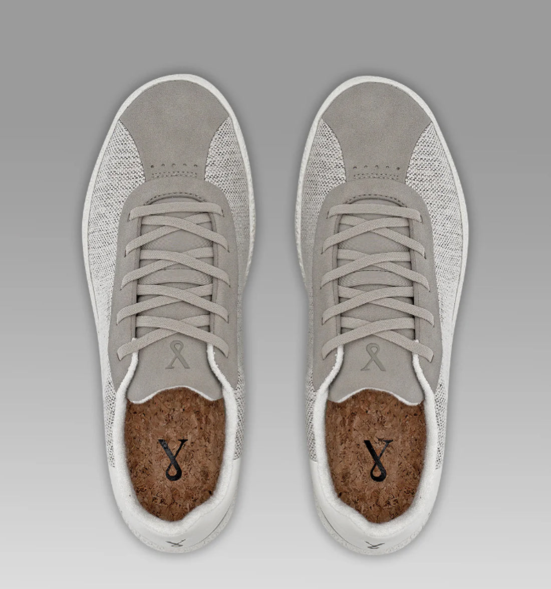 Primo Casual Performance Sneaker by Adyro - Ash Grey