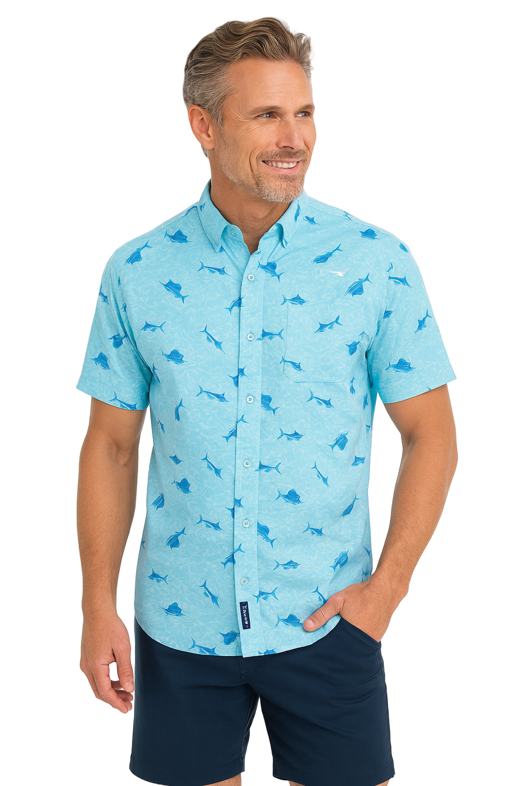 Sea Sport Performance Print Shirt by Bluefin