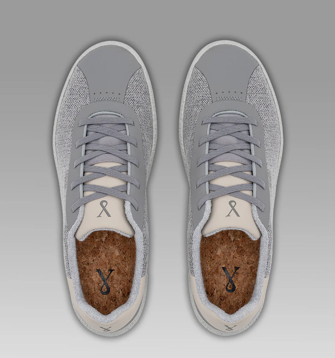 Primo Casual Performance Sneaker by Adyro - Carbon Grey