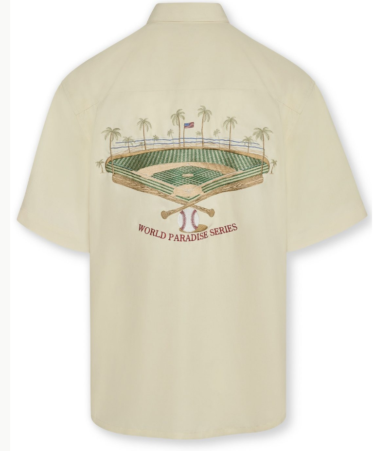 World Paradise Series Polynosic Camp Shirt by Bamboo Cay