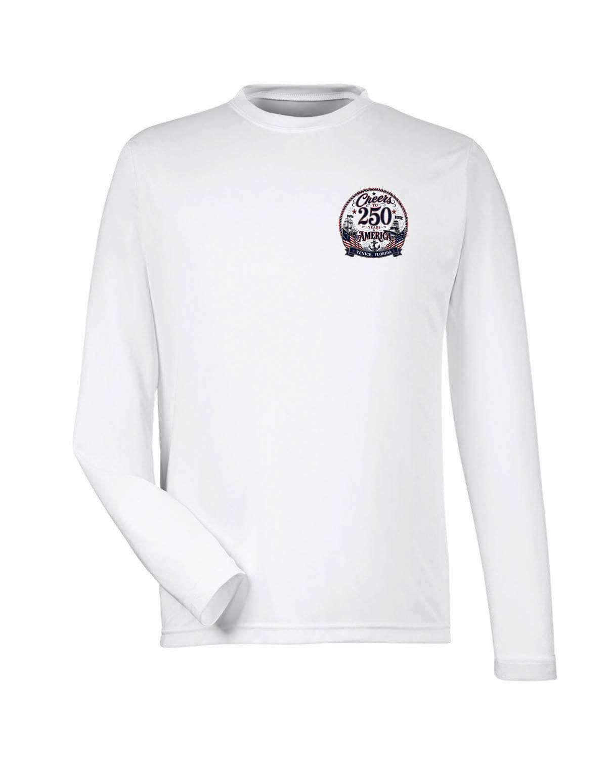 Venice Cheers to 250 Years America Long Sleeve Sun Protection Shirt