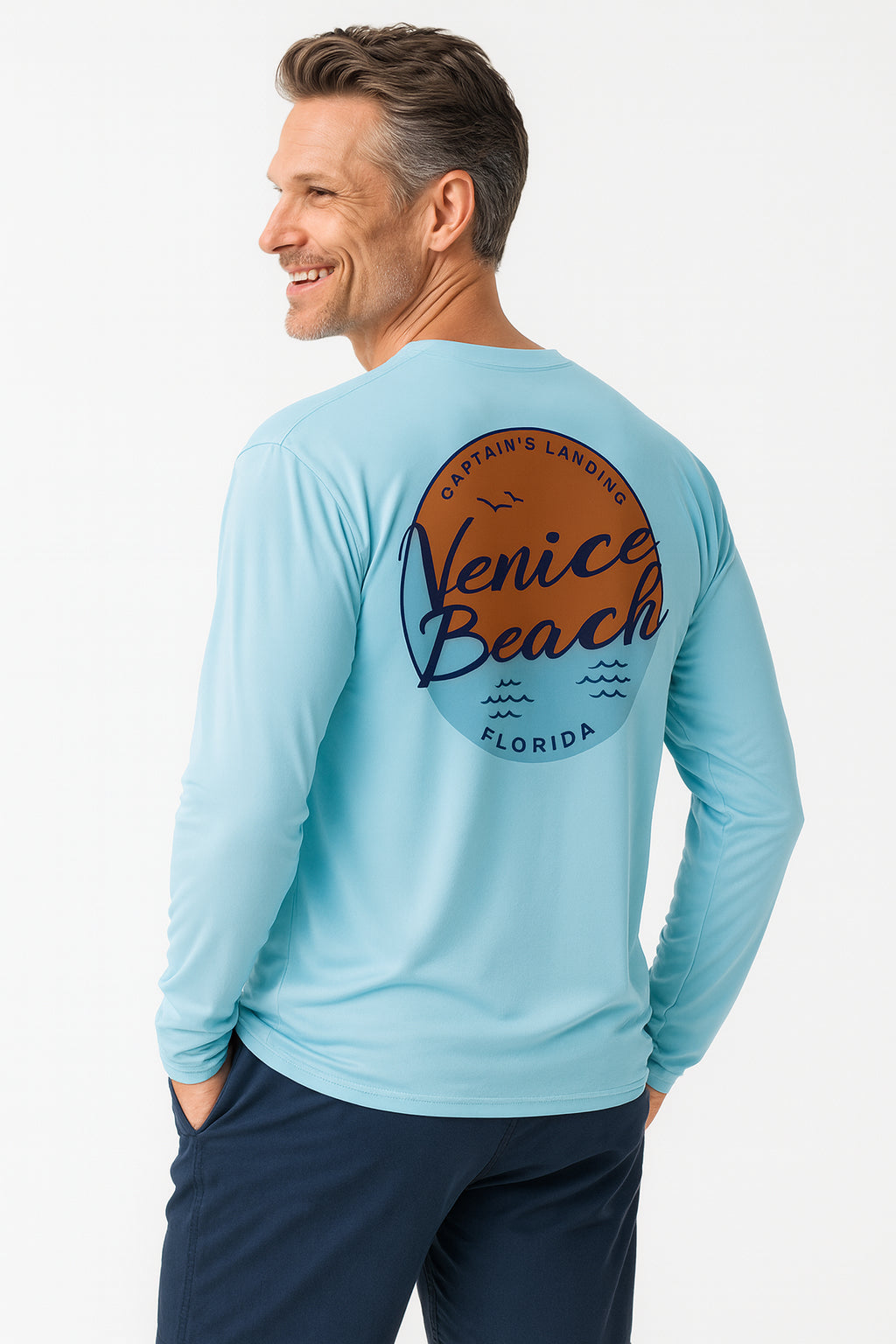 Venice Salty Sunset Long Sleeve Sun Protection Shirt