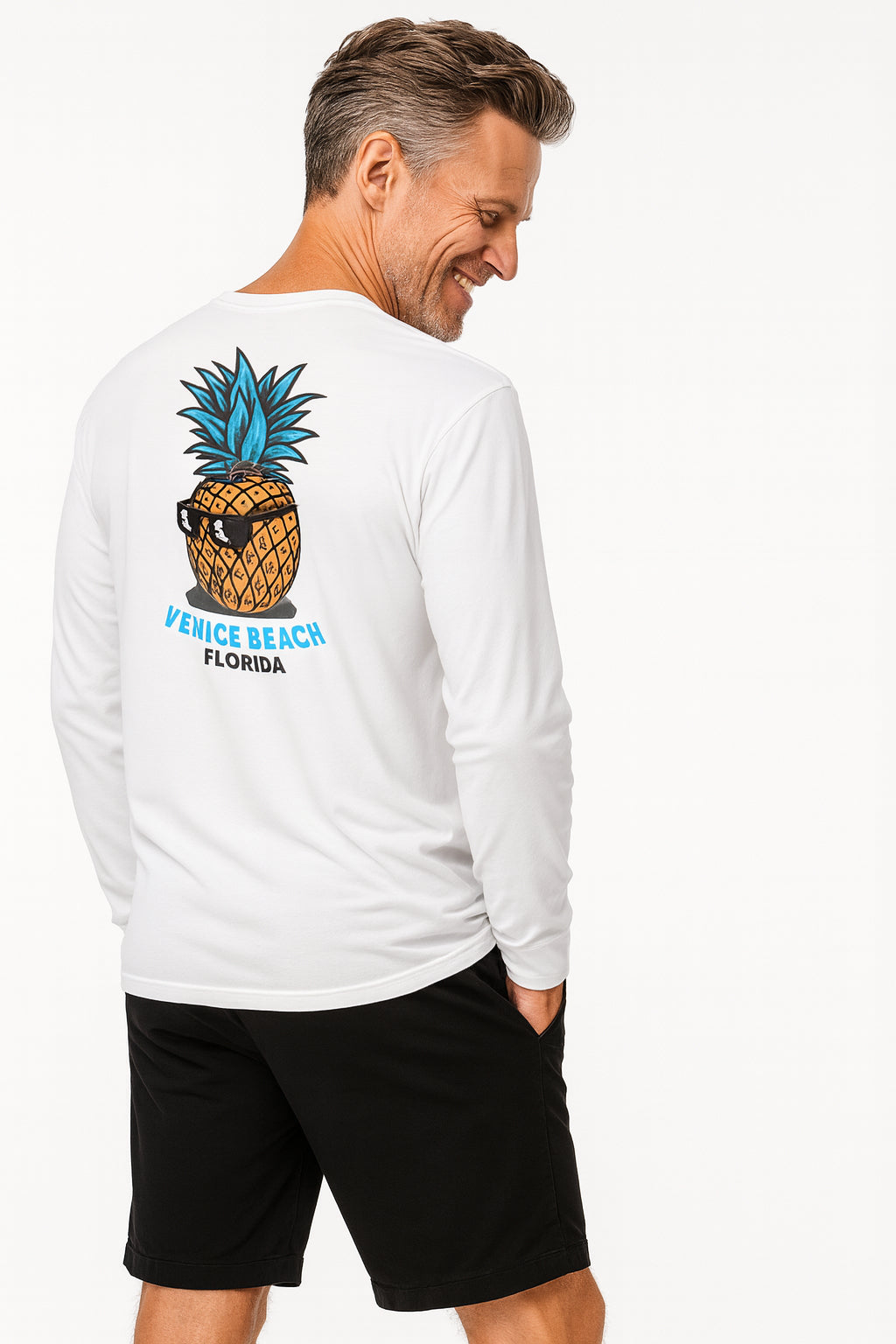 Venice Cool Pineapple Sleeve Sun Protection Shirt