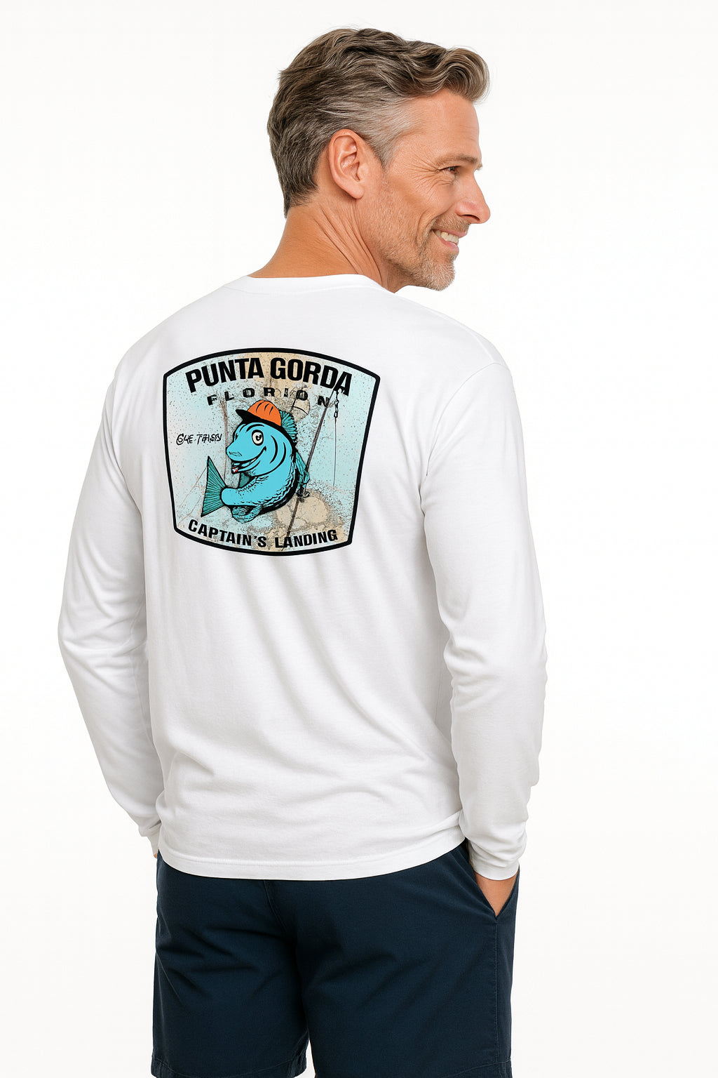 Punta Gorda Gone Fishing Long Sleeve Sun Protection Shirt