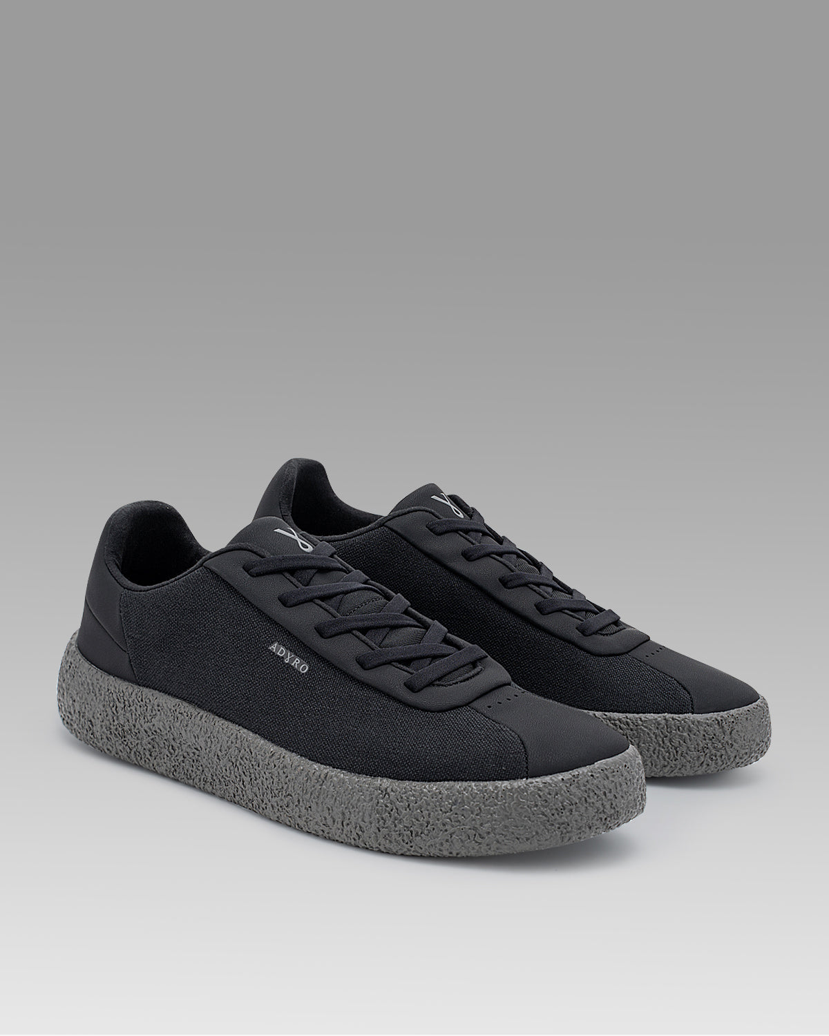 Primo Casual Performance Sneaker by Adyro - Jet Black