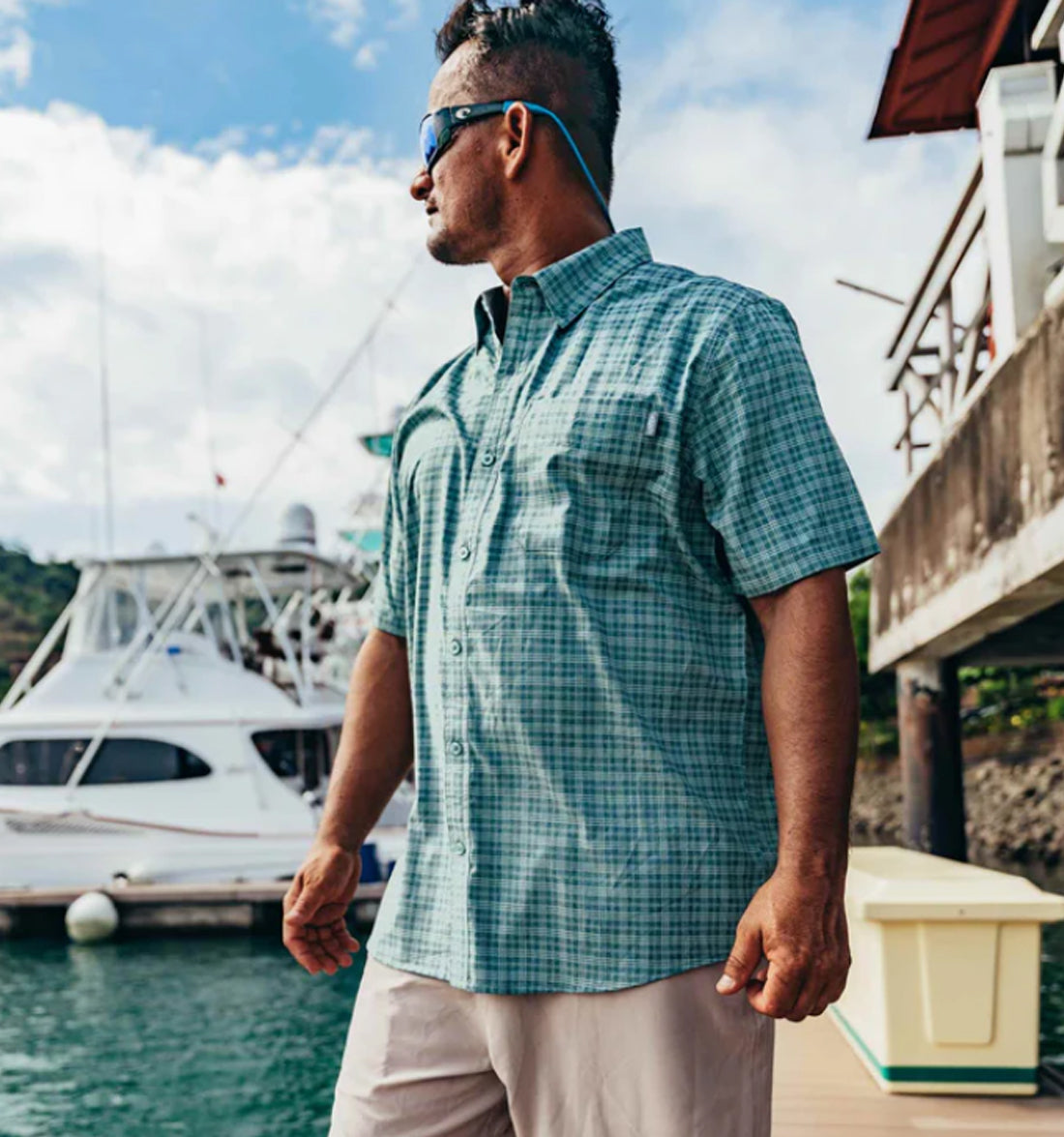 Dorsal Short Sleeve Button Down Shirt