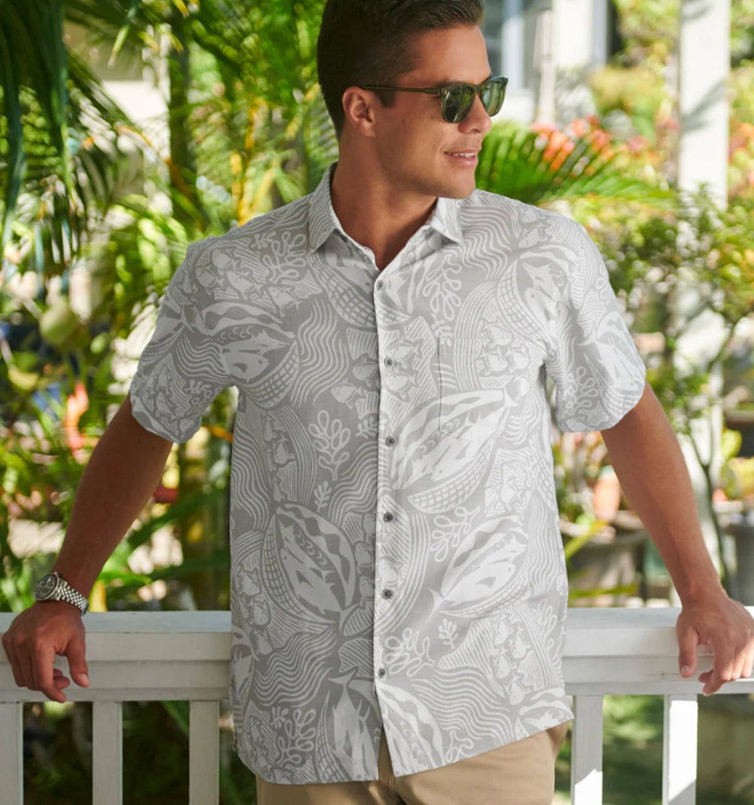 Fishing Seen Hawaiian Shirt by Kahala