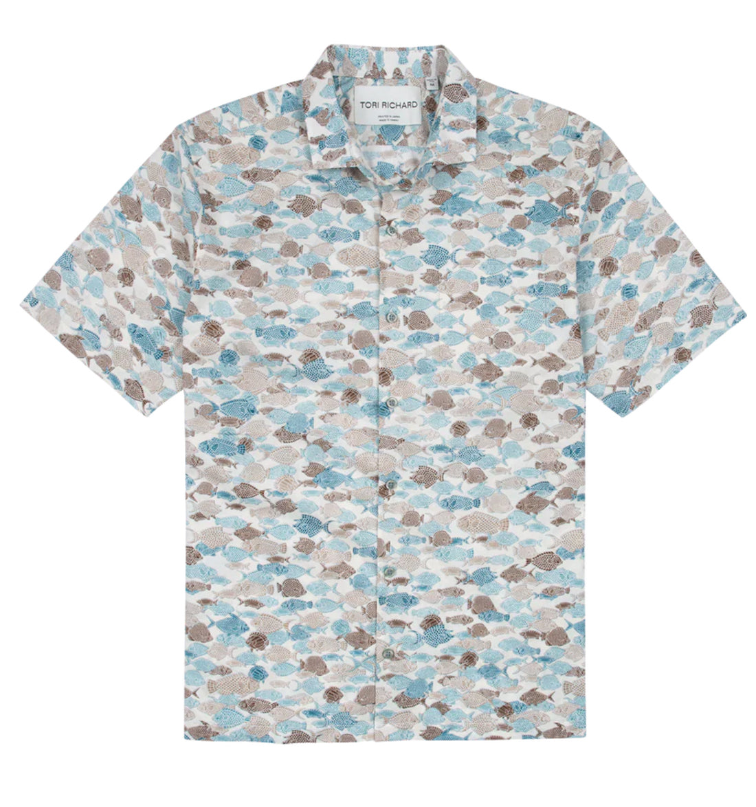 Hi Traffic Cotton Lawn Shirt by Tori Richard