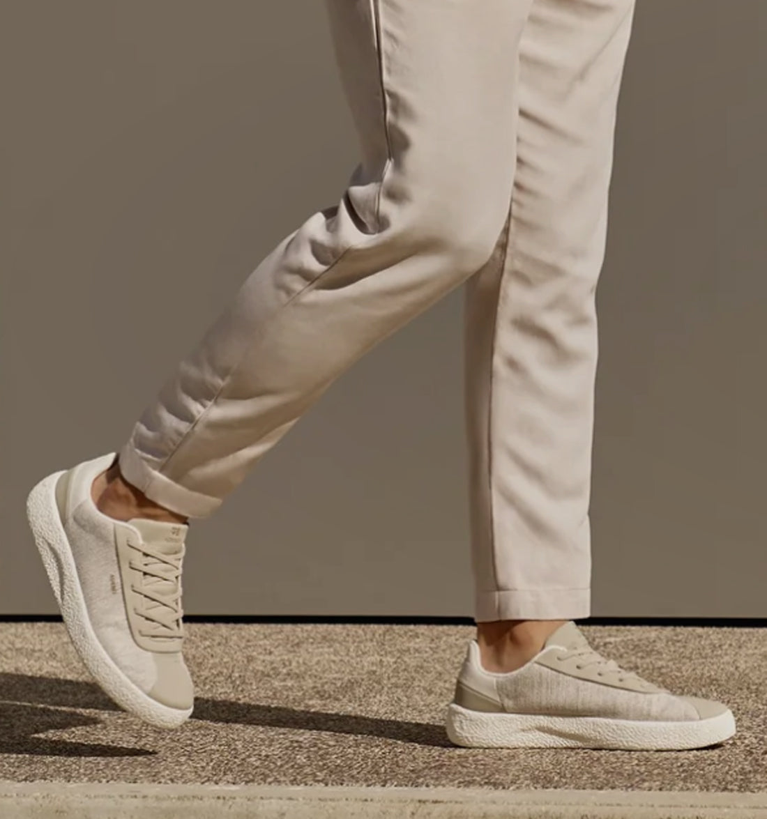 Primo Casual Performance Sneaker by Adyro - Ash Grey
