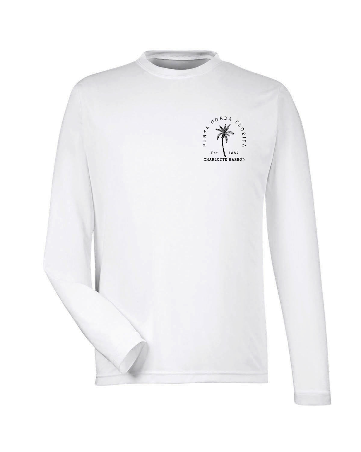Punta Gorda Single Palm Long Sleeve Sun Protection Shirt