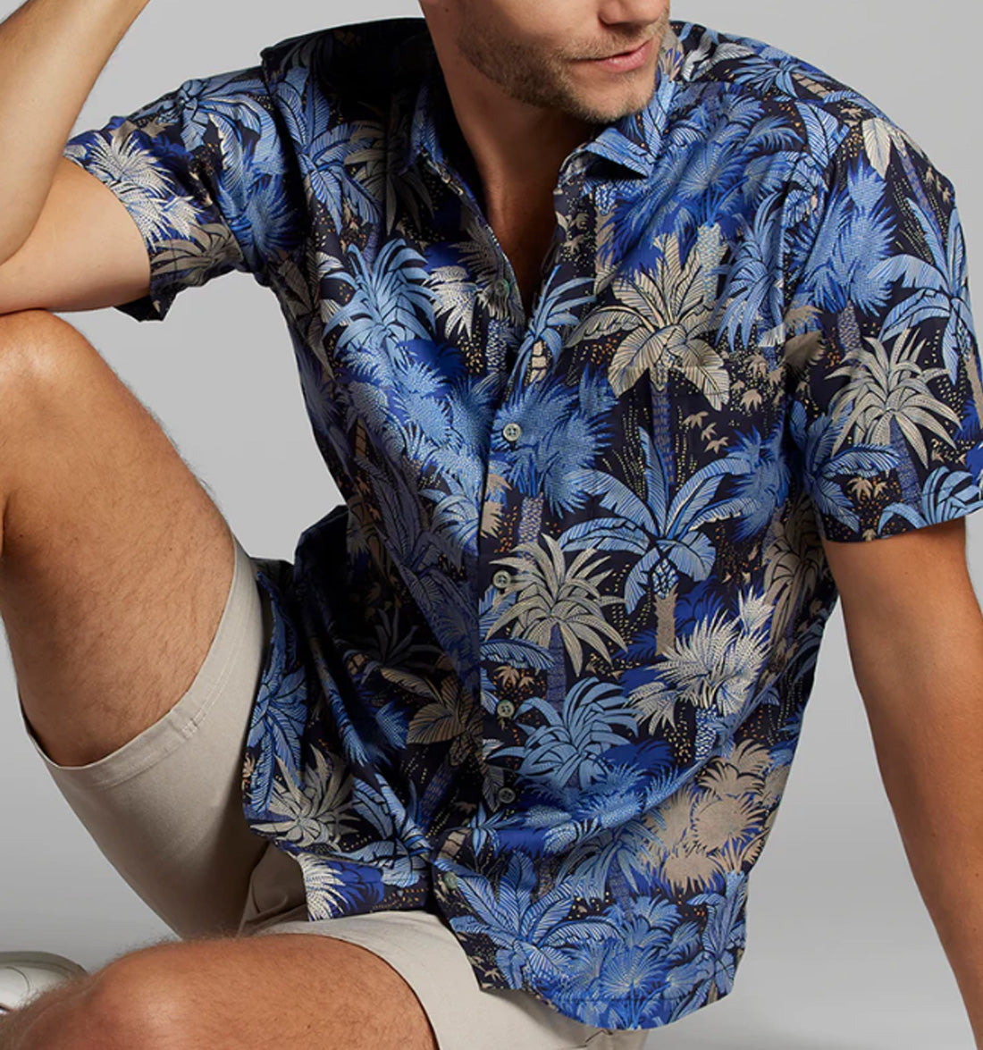 Palmae Cotton Lawn Shirt by Tori Richard