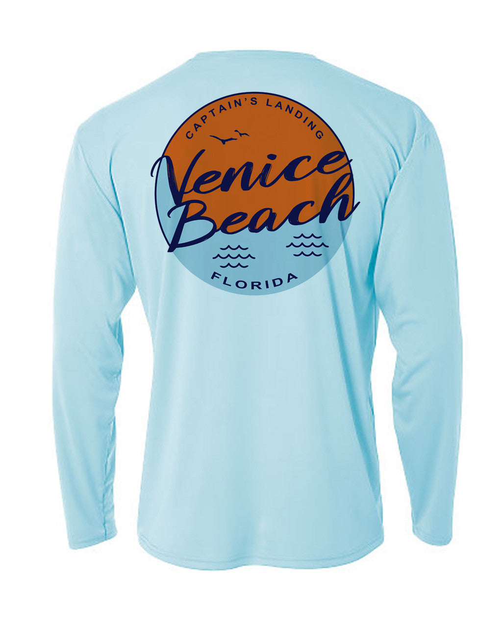 Venice Salty Sunset Long Sleeve Sun Protection Shirt