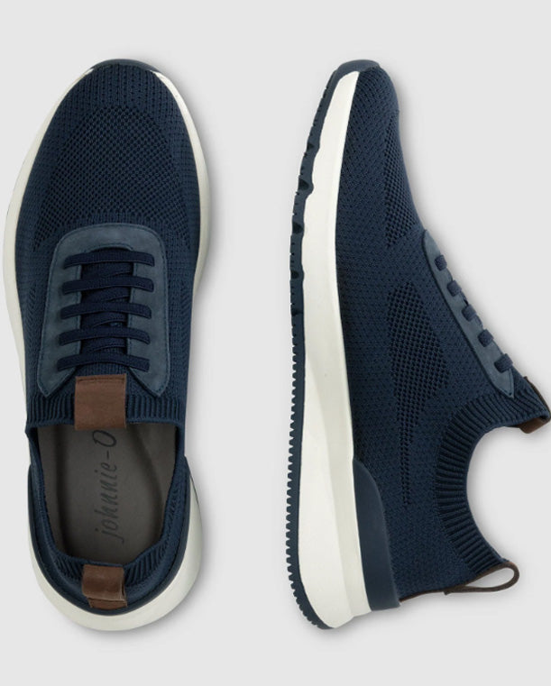 Prima Knit Mesh Sneaker by Johnnie-O - Navy