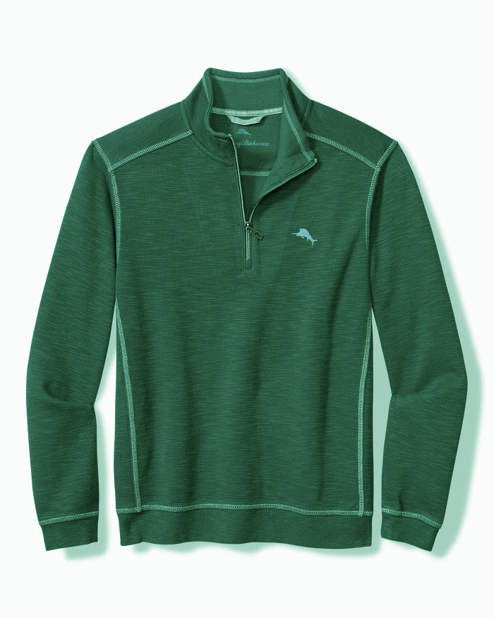 Tommy bahama half zip sweatshirt hotsell