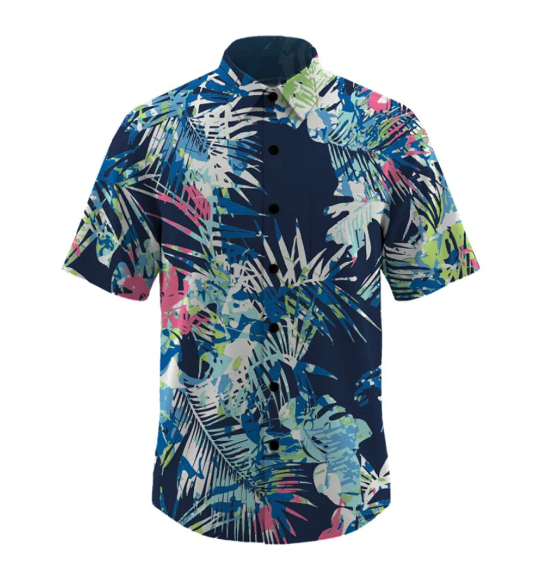 Tropical Oasis Short Sleeve Vented Shirt by Mojo