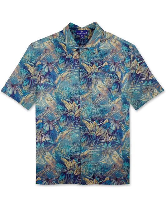 Tropical Landscape Print Shirt by Weekender