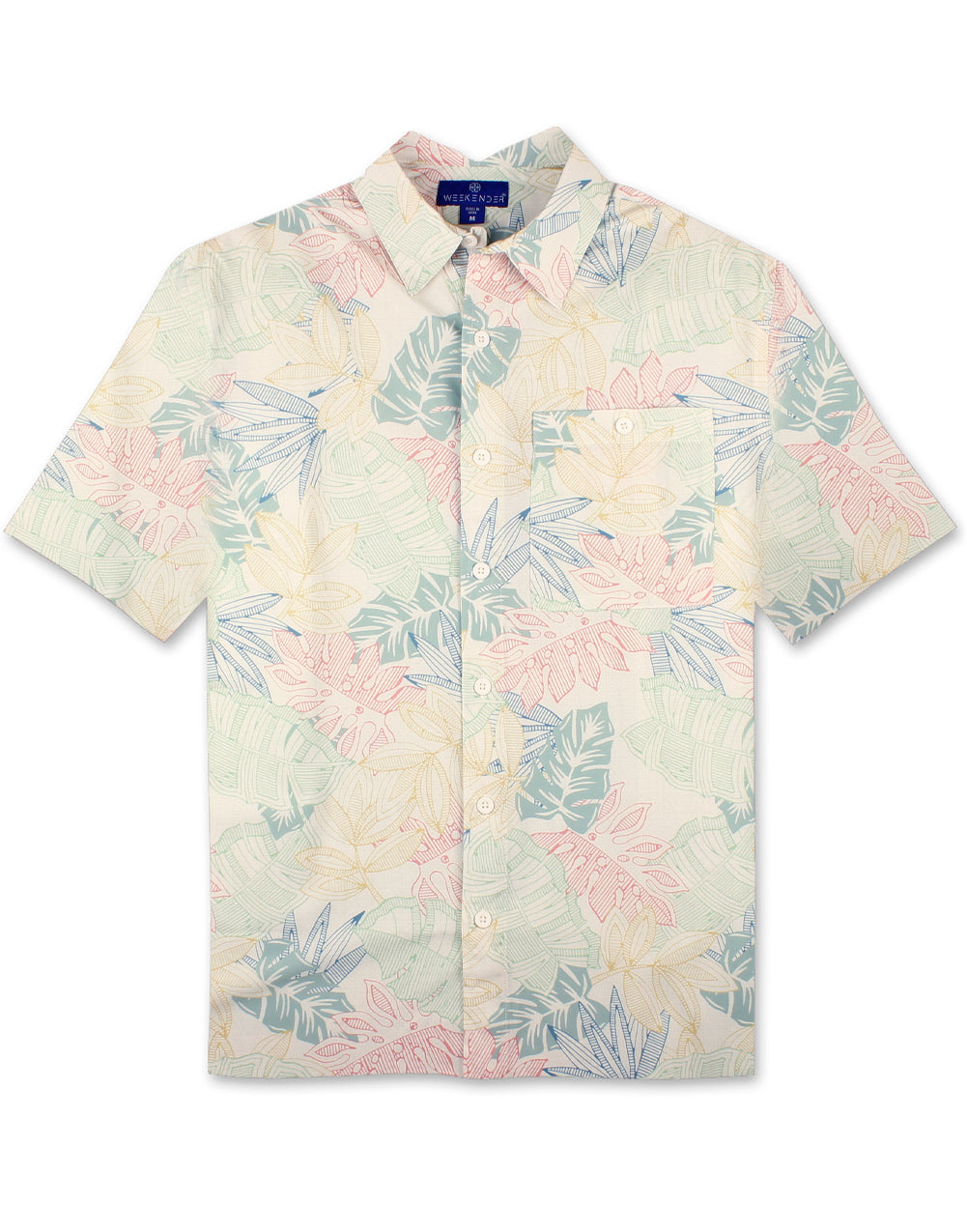 Tropic Leaves Print Shirt by Weekender