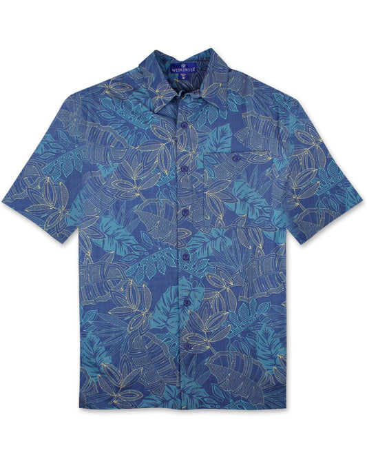 Tropic Leaves Print Shirt by Weekender