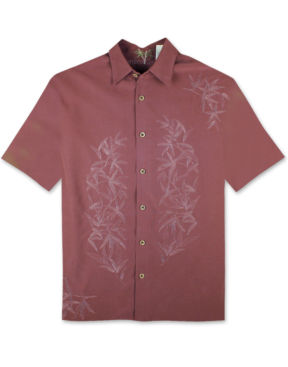 Royal Garden Polynosic Camp Shirt by Bamboo Cay