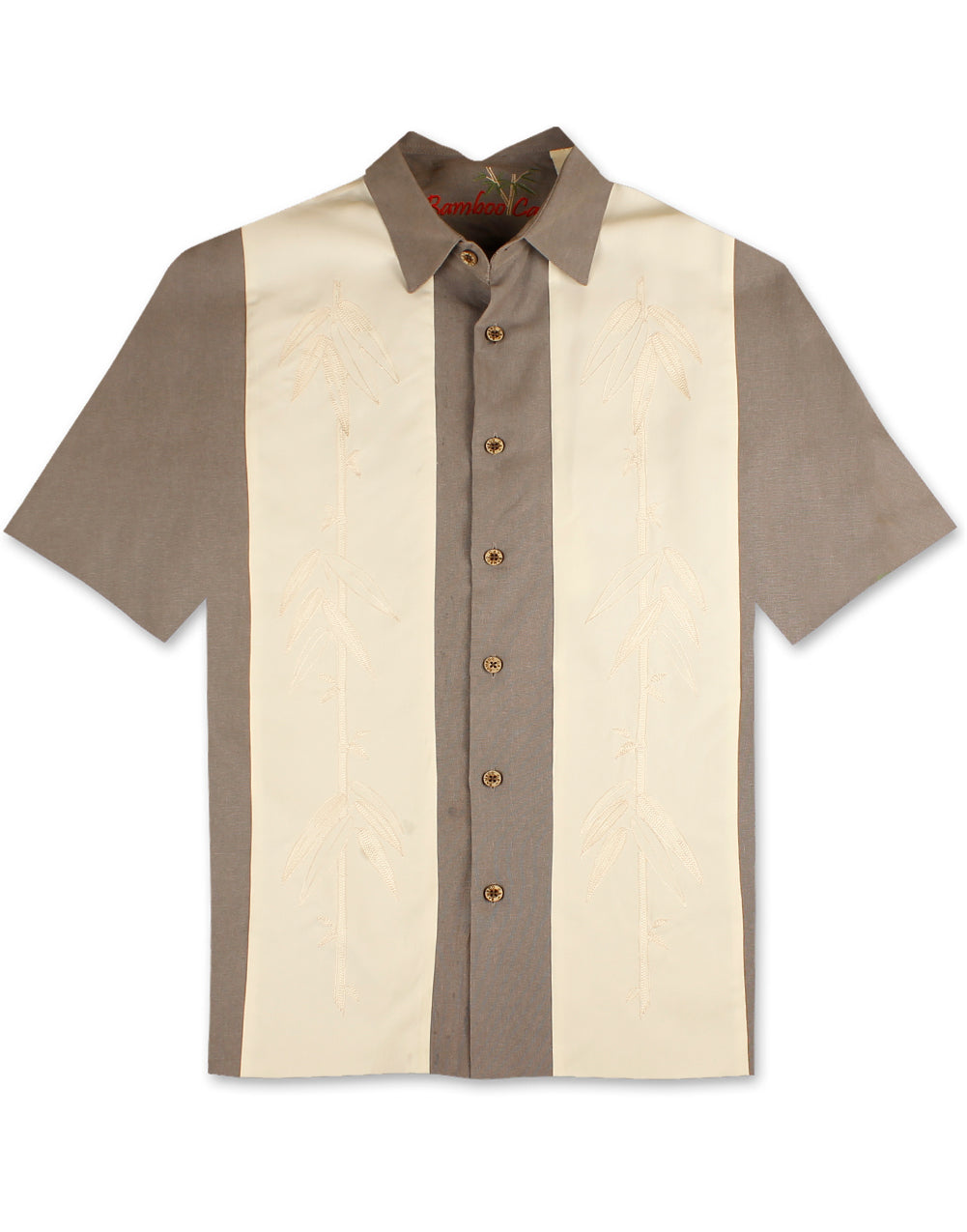 Paneled Bamboos Camp Shirt by Bamboo Cay