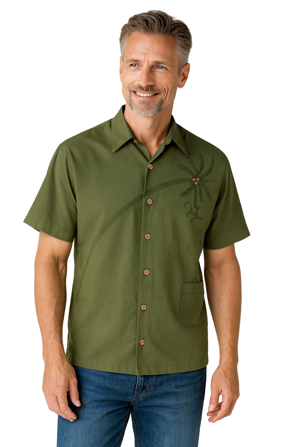 Going Coconuts Camp Shirt by Bamboo Cay