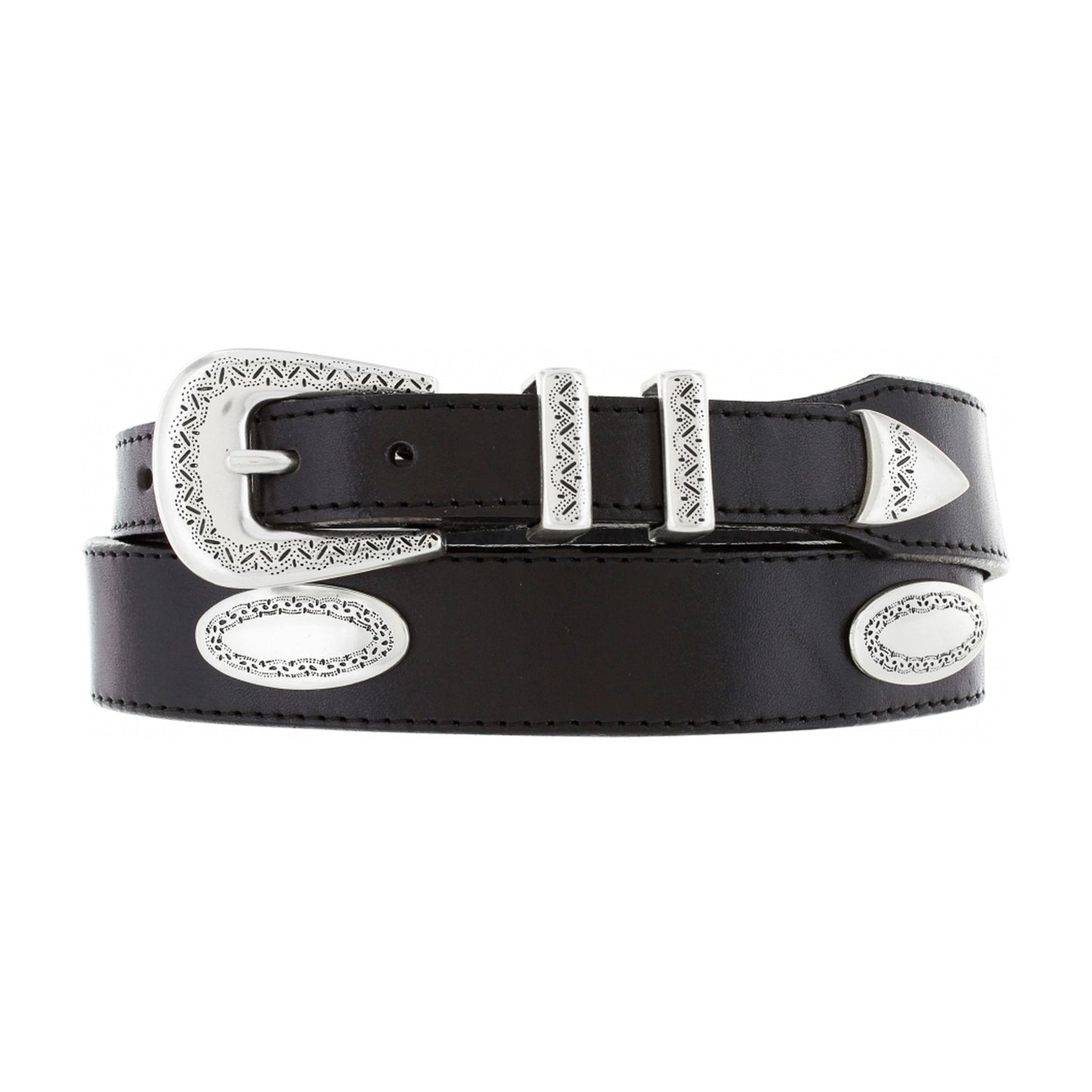 Ornamental Taper Belt - Black by Brighton
