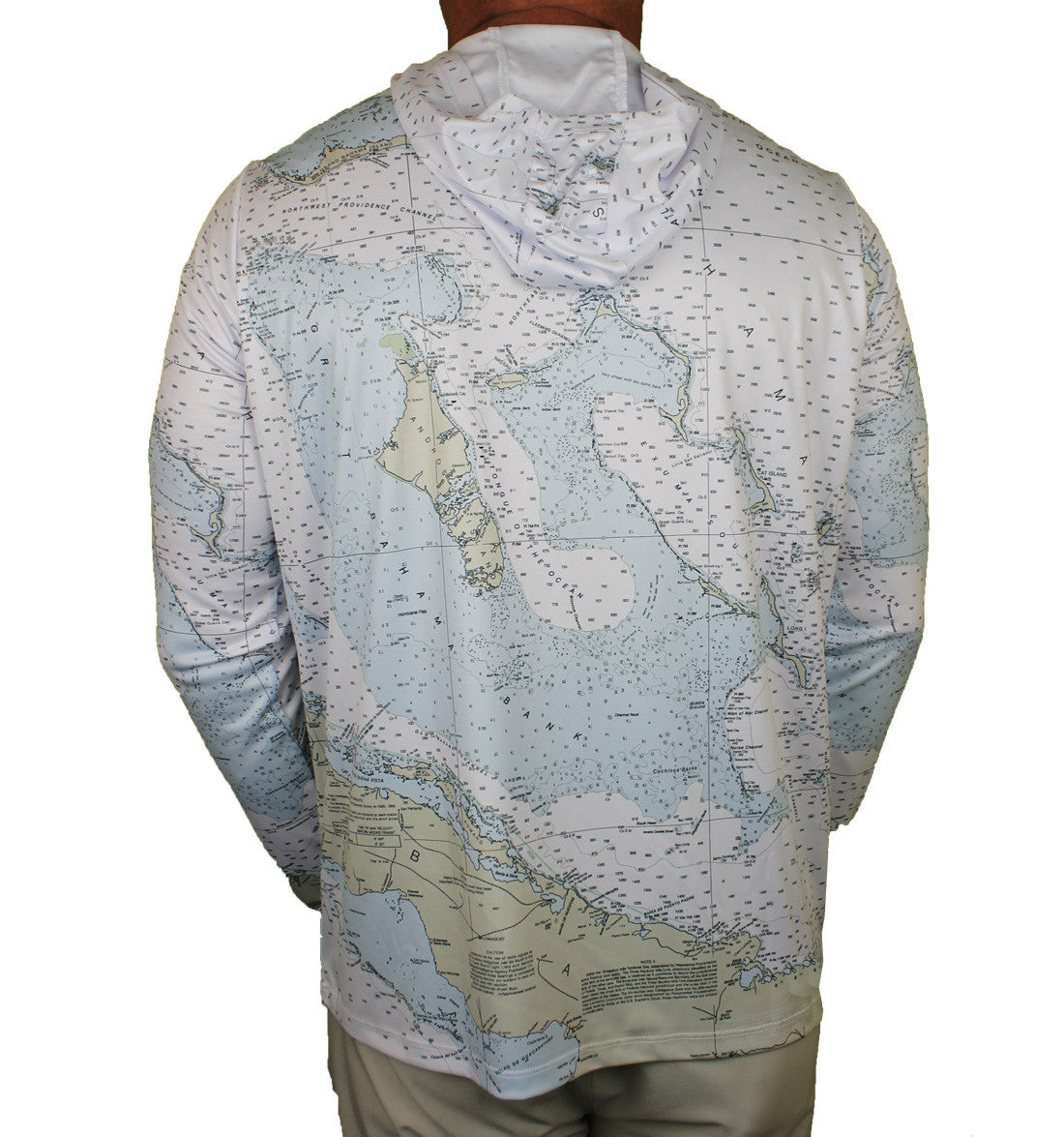 Charlotte Harbor Chart Map Performance Hoodie