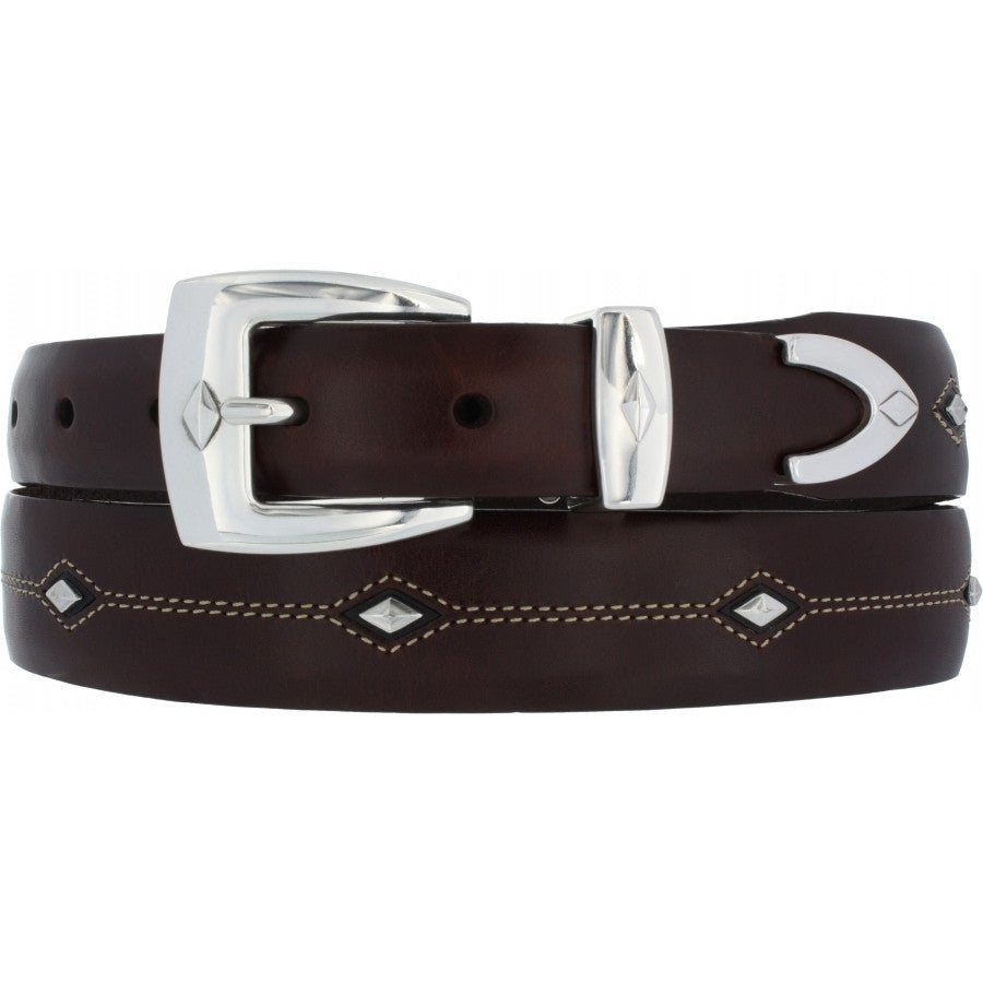 Denver Diamond Belt - Brown by Brighton