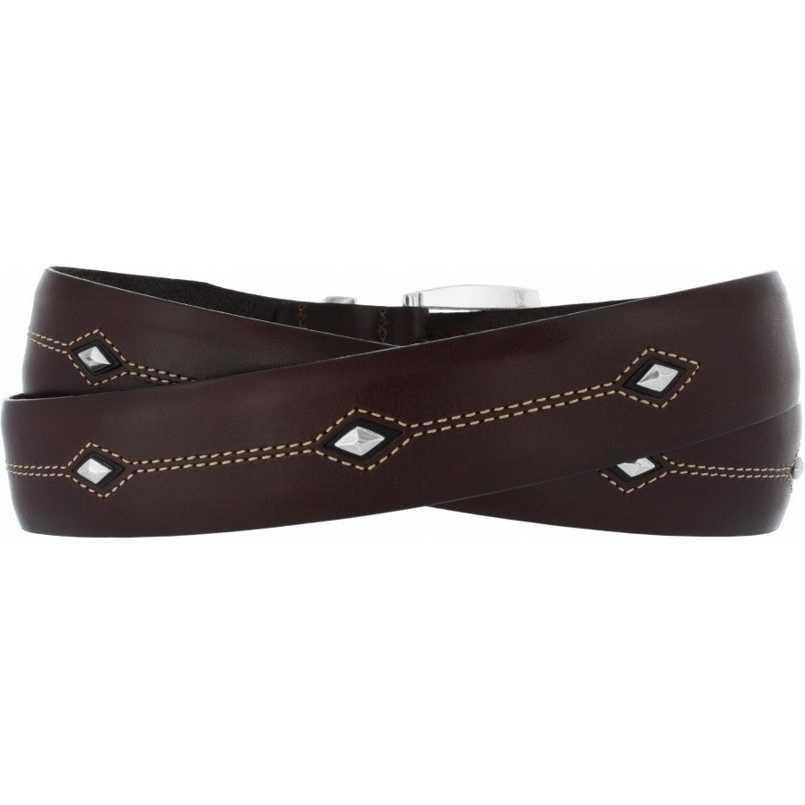 Denver Diamond Belt - Brown by Brighton