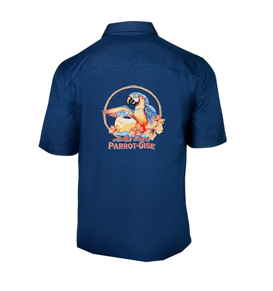 Parrot-Dise Embroidered Shirt by Weekender
