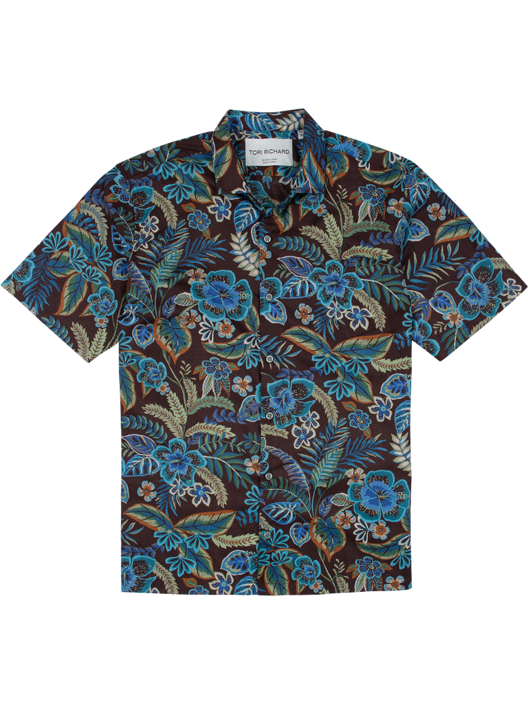 Flourish Cotton Lawn Shirt by Tori Richard