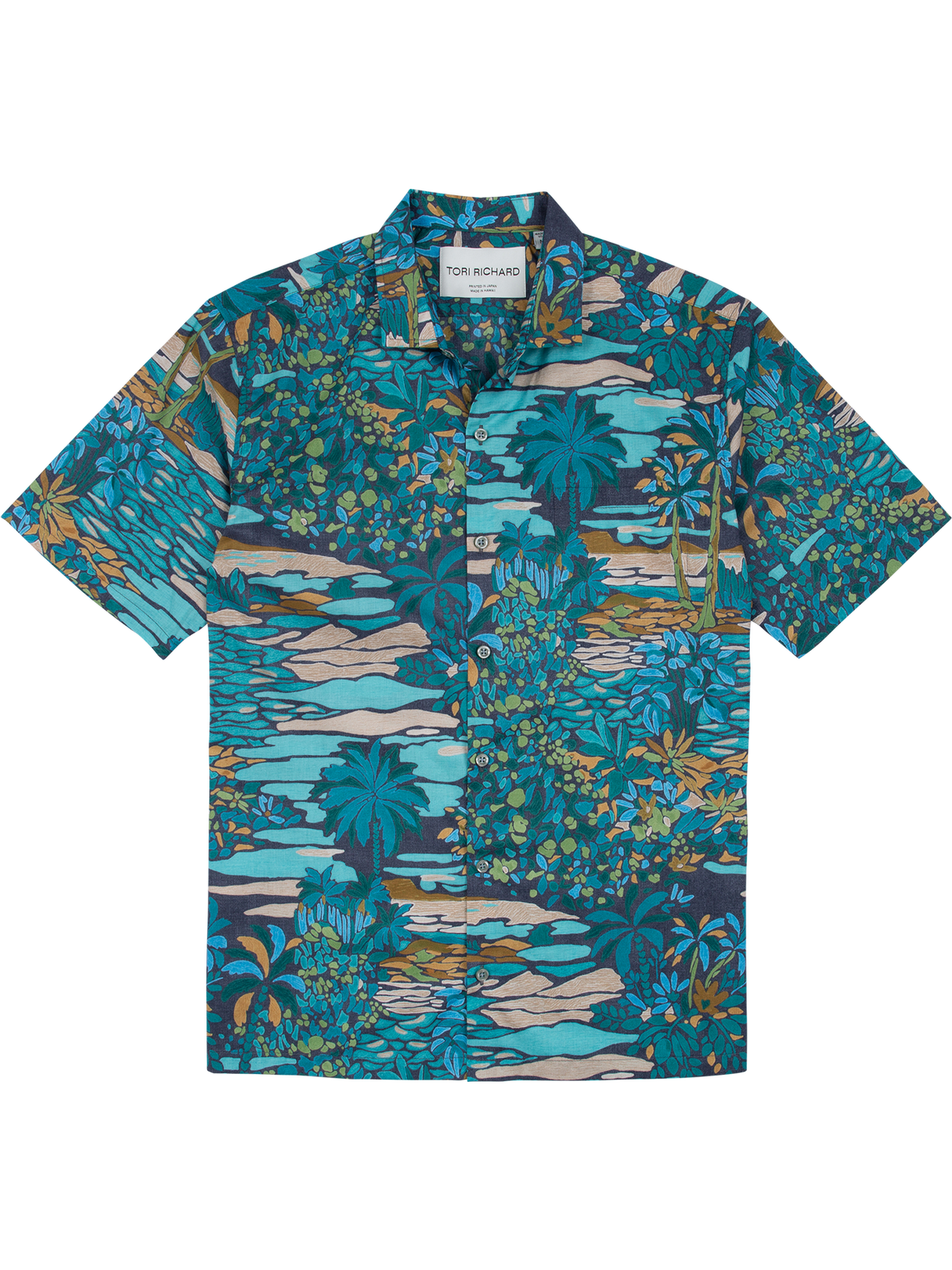 Opalescent Cotton Lawn Shirt by Tori Richard