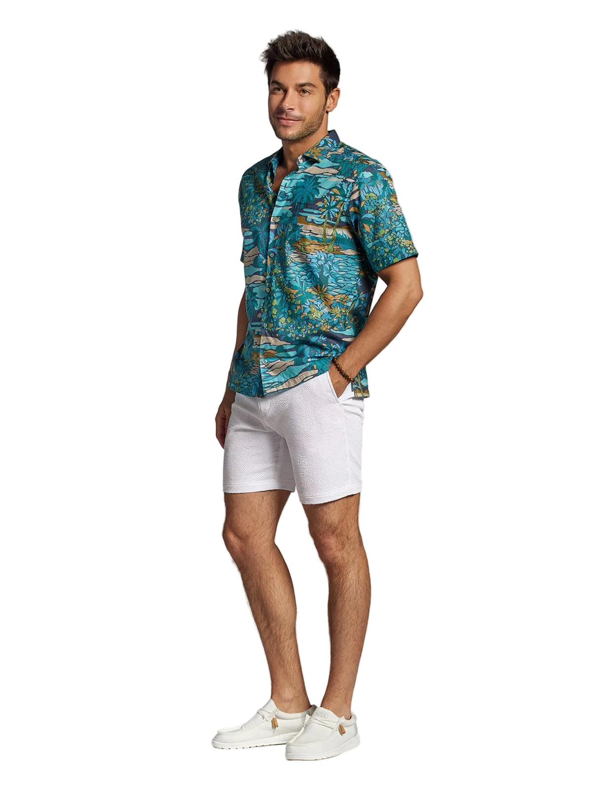 Opalescent Cotton Lawn Shirt by Tori Richard