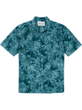 Tropic Code Cotton Lawn Shirt by Tori Richard