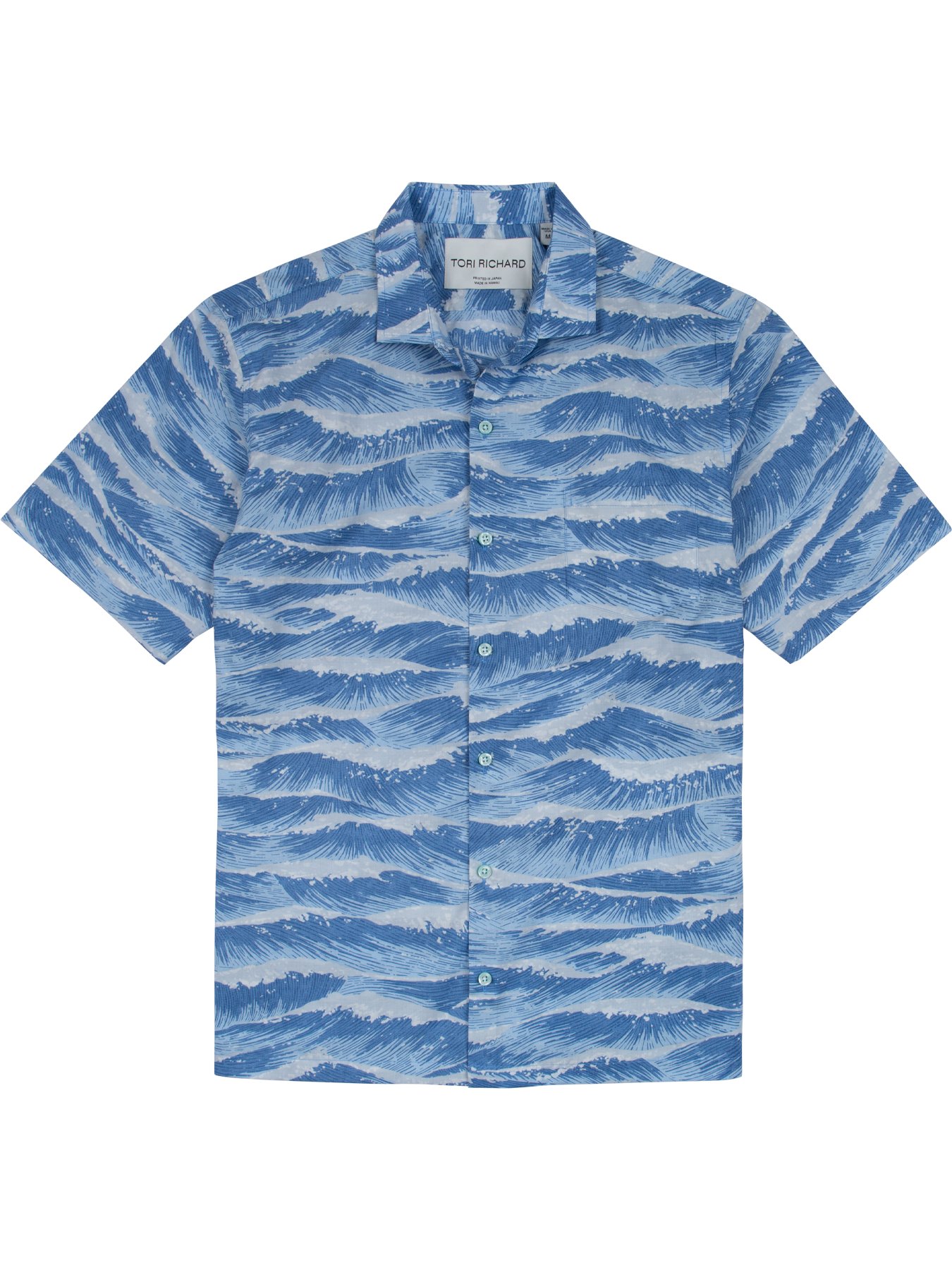 Sea Straight Cotton Lawn Shirt by Tori Richard
