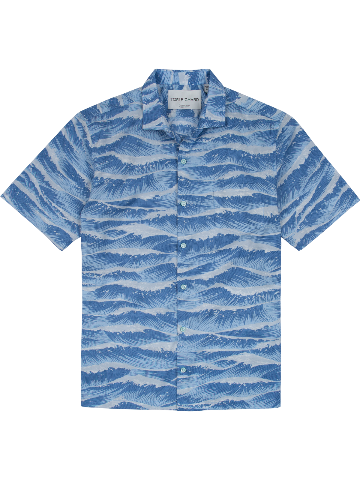 Sea Straight Cotton Lawn Shirt by Tori Richard