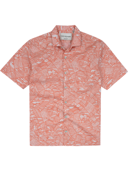 Kintsugi Cotton Lawn Shirt by Tori Richard