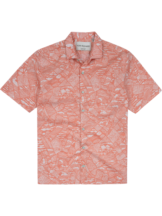Kintsugi Cotton Lawn Shirt by Tori Richard