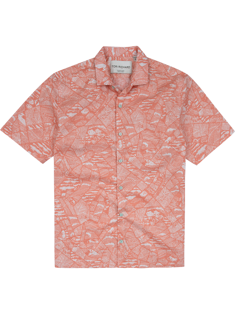Kintsugi Cotton Lawn Shirt by Tori Richard