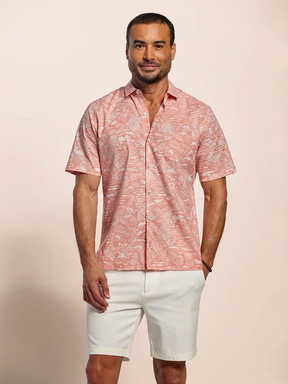 Kintsugi Cotton Lawn Shirt by Tori Richard