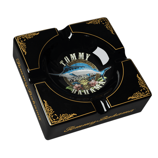 Tommy Bahama Square Ceramic Series Four Cigar Ashtray