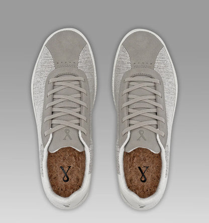Primo Casual Performance Sneaker by Adyro - Ash Grey