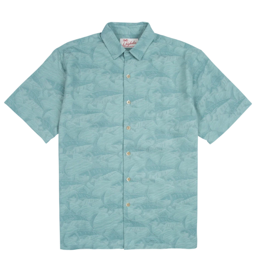 Ahi Run Jacquard Hawaiian Shirt by Kahala