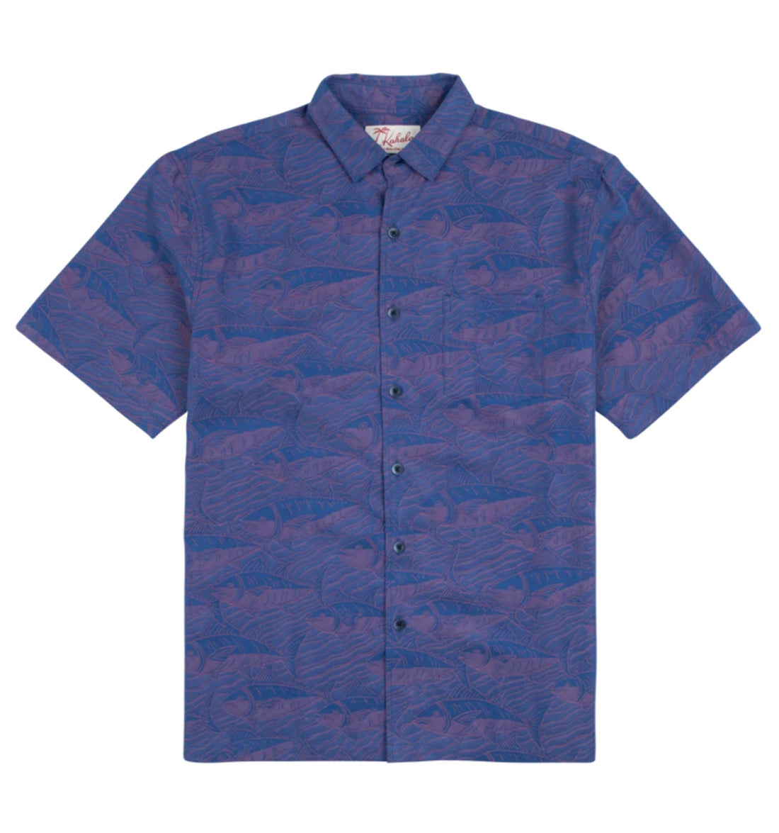 Ahi Run Jacquard Hawaiian Shirt by Kahala
