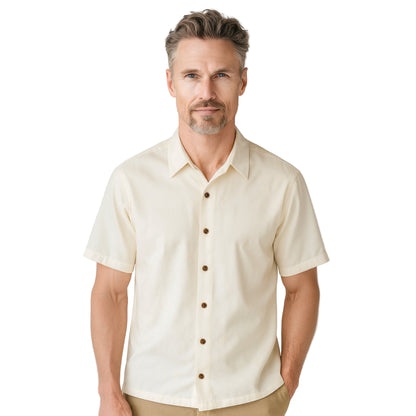 All Over Sailfish Embroidered Polynosic Camp Shirt by Bamboo Cay