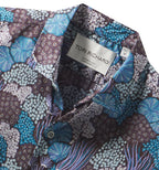 Anthozoa Cotton Lawn Shirt by Tori Richard
