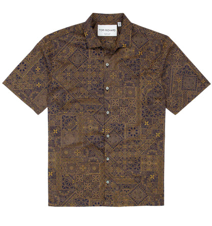 Aragonite Cotton Lawn Shirt by Tori Richard