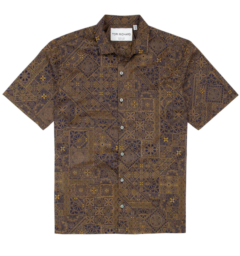 Aragonite Cotton Lawn Shirt by Tori Richard