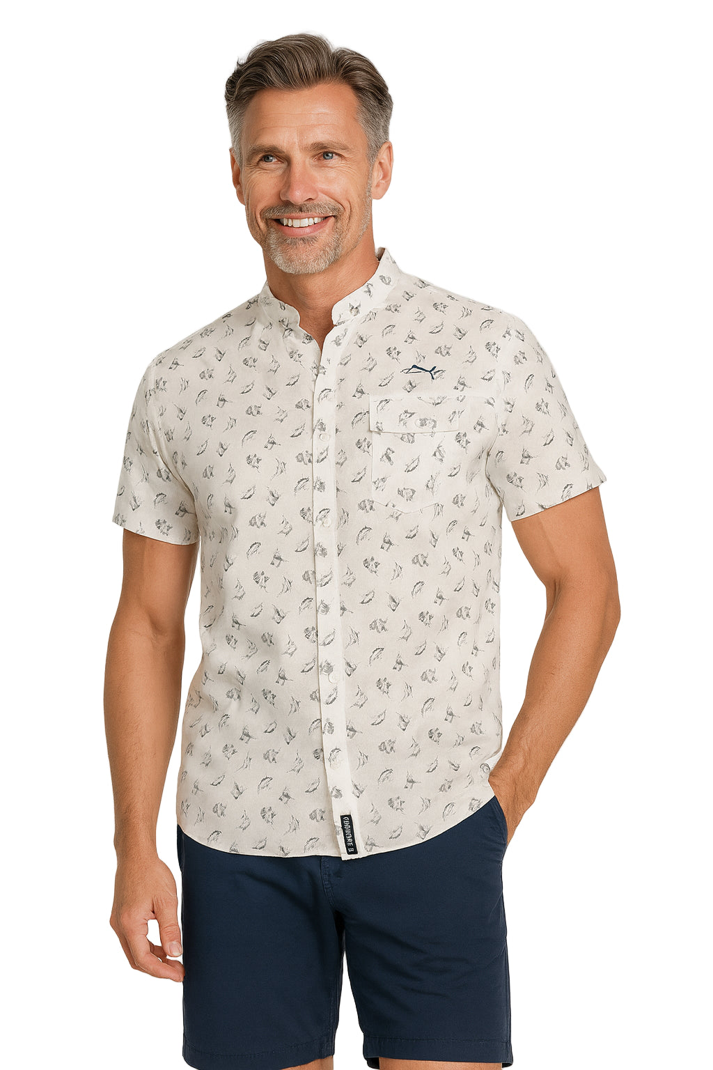 Sportfish Performance Print Shirt by Bluefin